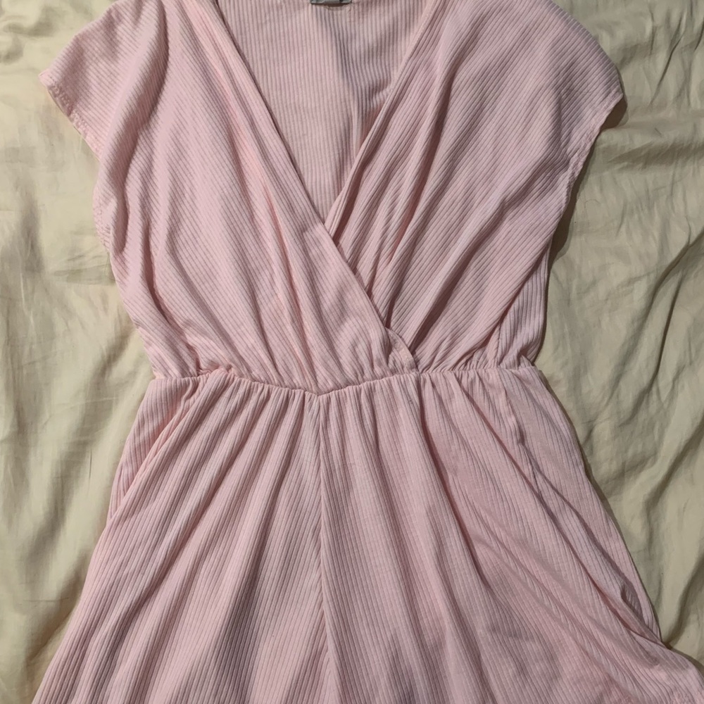 small pink romper